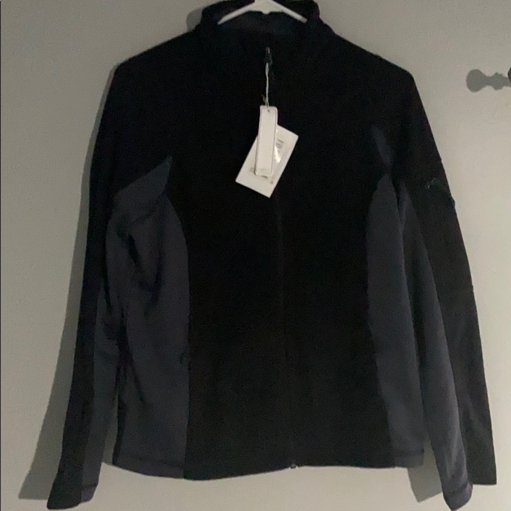 Ladies medium light weight textured jacket